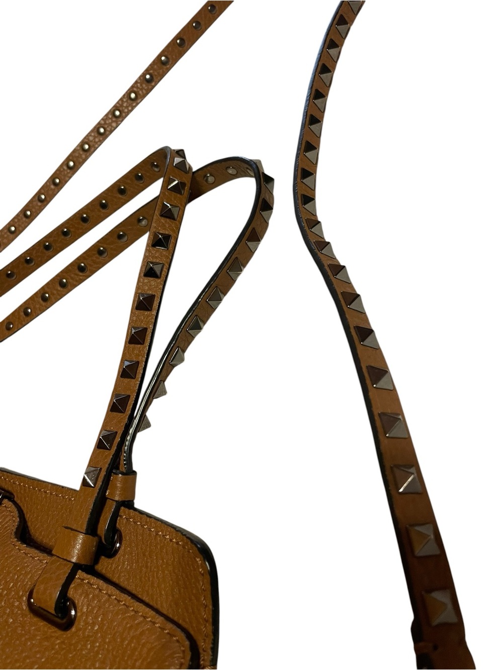 Valentino Rockstud Tote Bag w/ Crossbody Strap - Excellent Condition - Authentic - Picture 8 of 13
